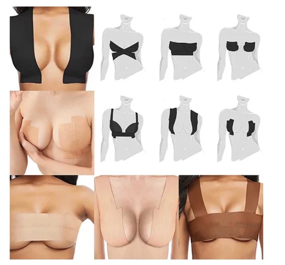 How To Tape Boobs For Strapless Dress