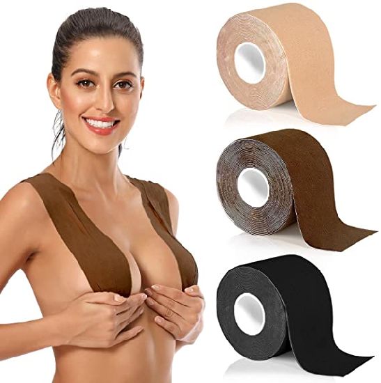 How To Tape Breasts For Strapless Dress